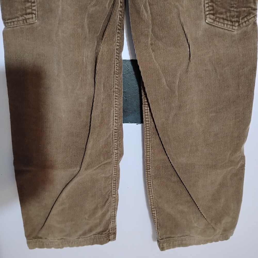 Old Navy Brown Cargo Corduroy Pants Straight Leg - Picture 5 of 10